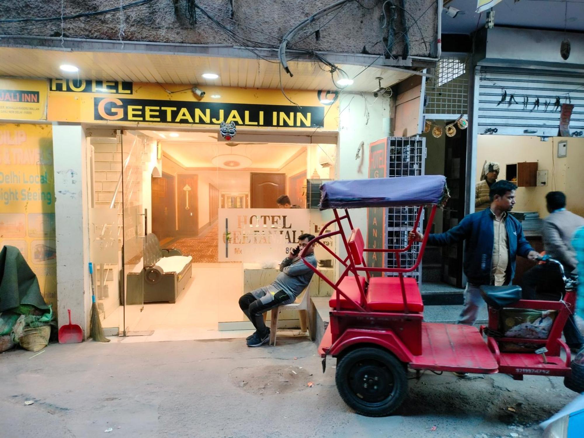 Hotel Geetanjali Inn Neu-Delhi Exterior foto